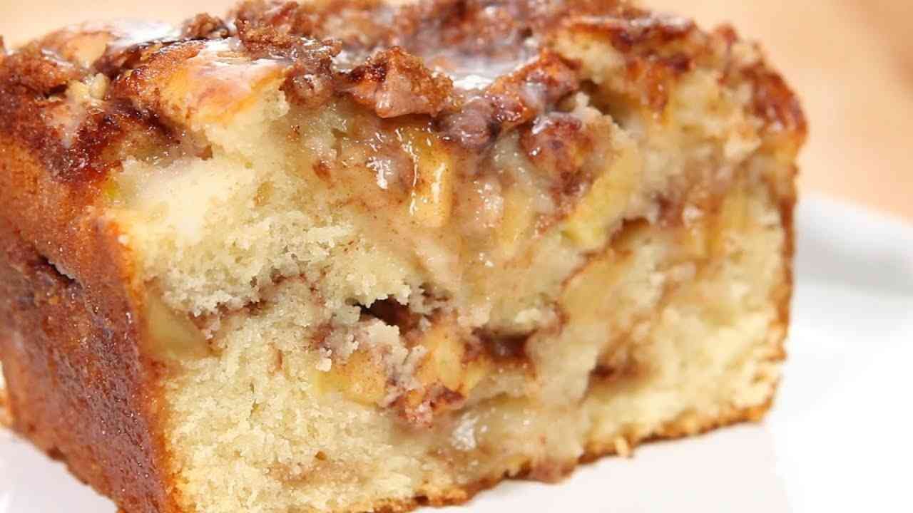 Country Apple Fritter Bread – Soft, Spiced & Glazed - Bread